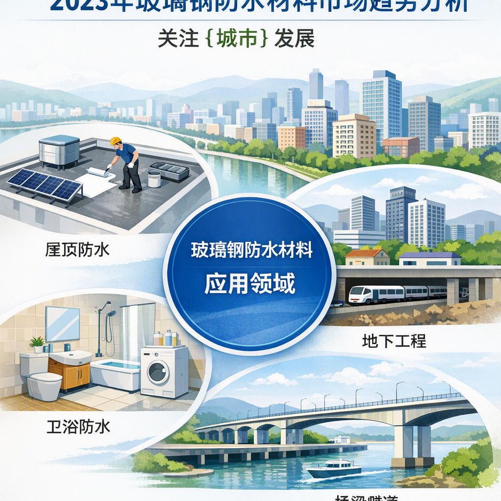 2023年玻璃钢防水材料市场趋势分析,关注 齐齐哈尔 发展