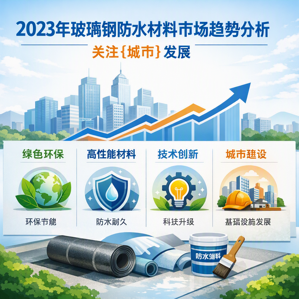 2023年玻璃钢防水材料市场趋势分析,关注 齐齐哈尔 发展